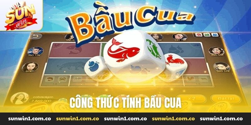 công thức tính bầu cua