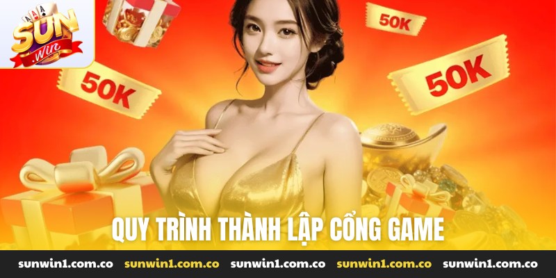 Quy trình thành lập cổng game